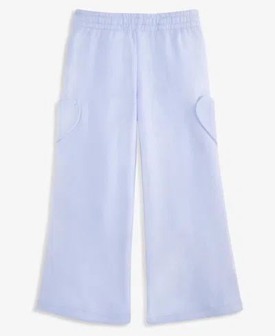 Epic Threads Kids' Toddler Girls' 12m-5t Heart-pocket Fleece Pants, Macy's Exclusive In Blue