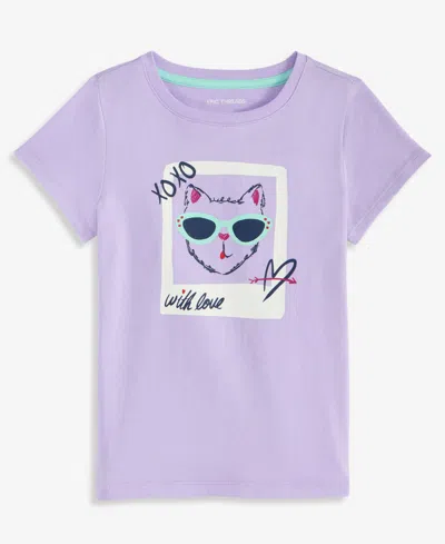 Epic Threads Kids' Toddler Girls' 12m-5t Selfie Cat T-shirt, Macy's Exclusive In Black