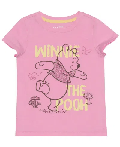 Epic Threads Babies' Toddler Girls' 12m-5t Winnie The Pooh Short-sleeve T-shirt In Pink
