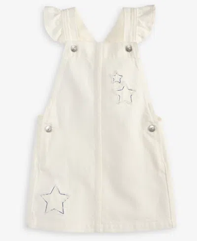 Epic Threads Babies' Toddler Girls Cotton Denim Skirtall, Exclusively At Macy's In White