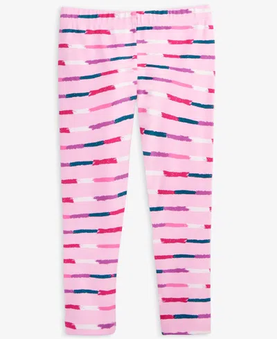 Epic Threads Babies' Toddler Girls Crayon Stripe Leggings, Exclusively At Macy's