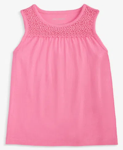 Epic Threads Babies' Toddler Girls Crochet Tank Top, Exclusively At Macy's In Pink