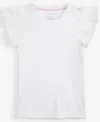 Epic Threads Kid Girl Eyelet-flutter-sleeve Top, Exclusively At Macy's In Bright Whi
