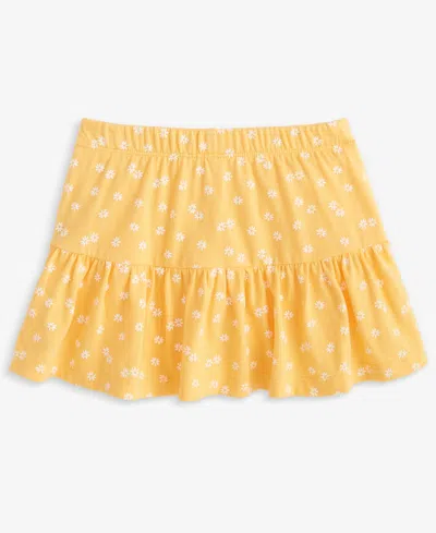 Epic Threads Babies' Toddler Girls Flower Dot Scooter Skirt, Exclusively At Macy's In Orange