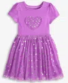 Epic Threads Toddler Girls Foil Heart Tutu Dress, Exclusively At Macy's