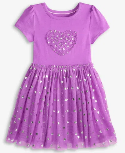 Epic Threads Babies' Toddler Girls Foil Heart Tutu Dress, Exclusively At Macy's