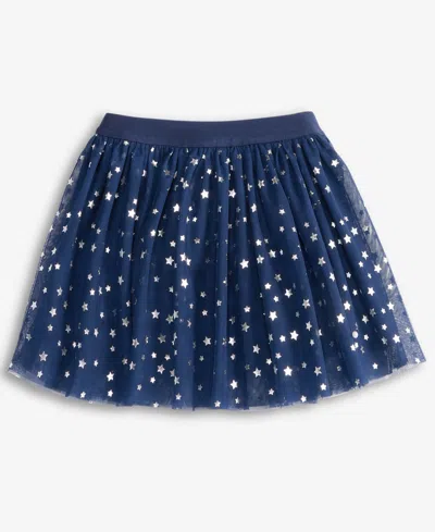 Epic Threads Babies' Toddler Girls Foil Stars Tutu Skirt, Exclusively At Macy's In Blue