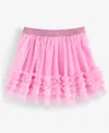 Epic Threads Toddler Girls Glitter Tulle Skirt, Exclusively At Macy's In Bonbon