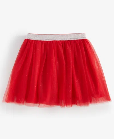 Epic Threads Babies' Toddler Girls Glitter Tulle Tutu Skirt, Created For Macy's In Fuchsia Po