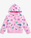 Epic Threads Toddler Girls Graffiti-print Zip Hoodie, Exclusively At Macy's