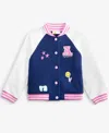 Epic Threads Toddler Girls Knit Bomber Jacket, Exclusively At Macy's In Blue