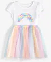 Epic Threads Toddler Girl Rainbow Tutu Dress, Exclusively At Macy's In Bright White
