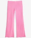 Epic Threads Toddler Girls Ribbed Flare-leg Leggings, Exclusively At Macy's In Pink