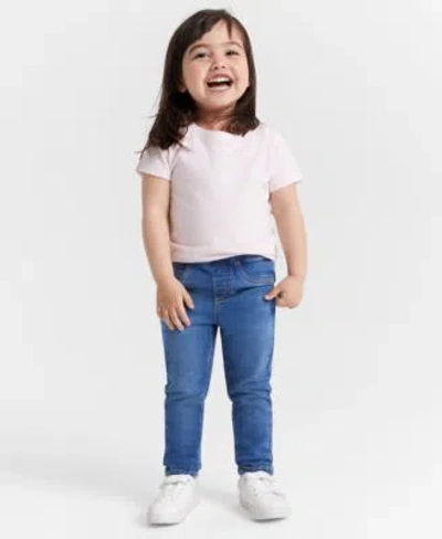 Epic Threads Babies' Toddler Girls Solid T Shirt Aster Jeggings Created For Macys In Brown