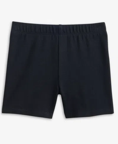 Epic Threads Babies' Toddler Girl Solid Twirl Shorts, Exclusively At Macy's In Deep Black