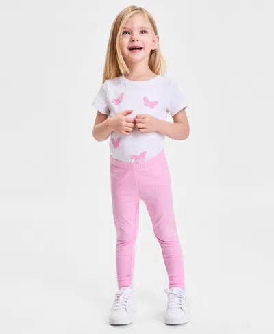 Epic Threads Babies' Toddler Girls Sparkle Leggings, Created For Macy's In Pink