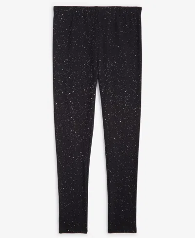 Epic Threads Babies' Toddler Girls Sparkle Leggings, Created For Macy's In Deep Black