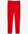 Epic Threads Toddler Girls Sparkle Leggings, Created For Macy's In Red