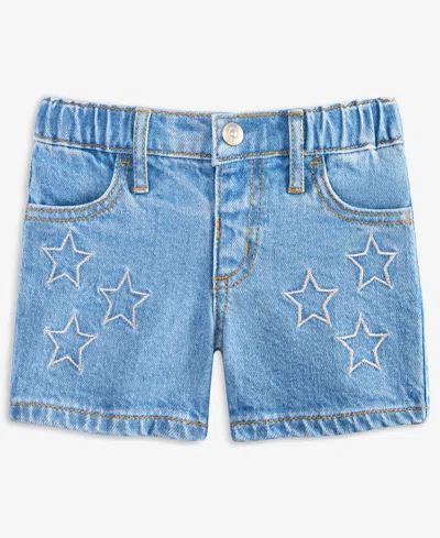 Epic Threads Babies' Toddler Girls Star Denim Shorts, Exclusively At Macy's