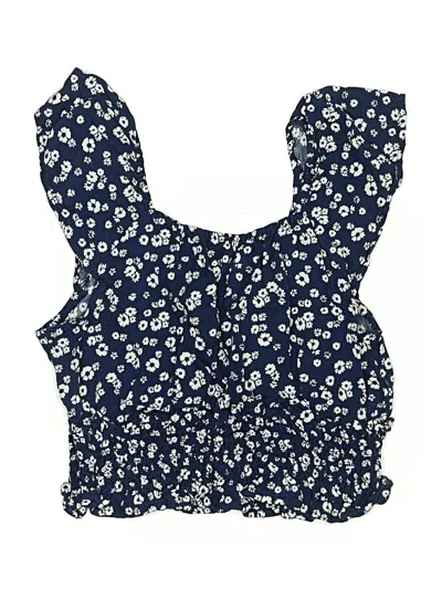 Pre-owned Epic Threads Kids' Tube Top Blue Sweetheart Neckline Tops