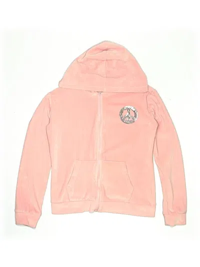 Pre-owned Epic Threads Kids' Zip Up Hoodie In Pink