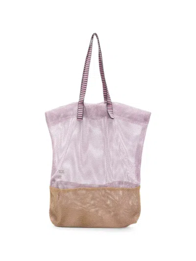 Epice Two-tone Mesh Shoulder Bag In Multi