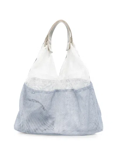 Epice Udaipur Mesh Shoulder Bag In Gray