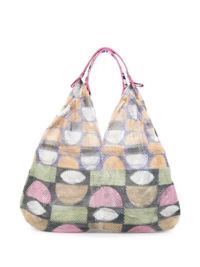 Epice Udaipur Mesh Shoulder Bag In Multi