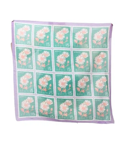 Epice Women's Flower Stamp Scarf In Multi In Pattern