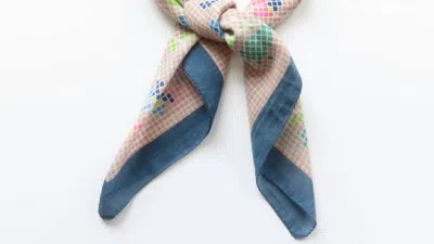 Epice Women's Needlepoint Flower Scarf In Multi