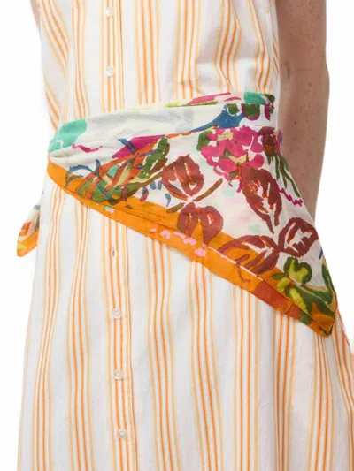 Epice Women's Watercolor Garden Scarf In Multi