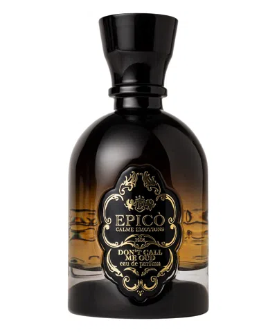 Epicò Don&#039;t Call Me Oud Eau De Parfum 100 ml In White