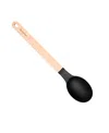 Epicurean Gourmet Series Nylon Medium Spoon With Black Head Handle, 13.25" In Natural