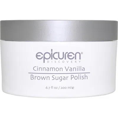 Epicuren Discovery Cinnamon Vanilla Brown Sugar Body Polish In Transparent