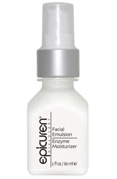Epicuren Discovery Facial Emulsion Enzyme Moisturizer In White
