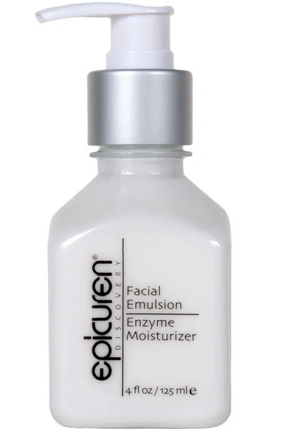 Epicuren Discovery Facial Emulsion Enzyme Moisturizer In White