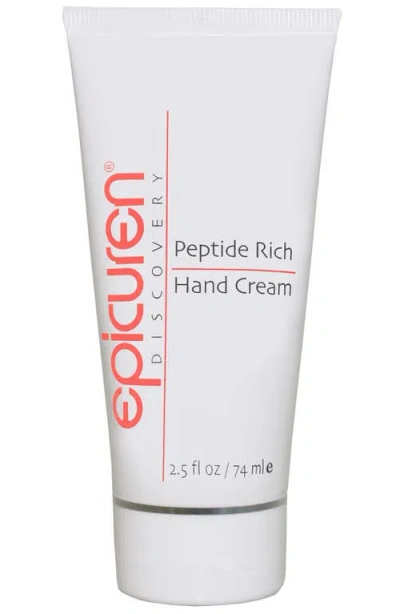 Epicuren Discovery Peptide Rich Hand Cream In Transparent