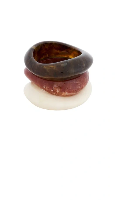 Epifene Bangles Set Of 3 In Multi