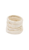 Epifene Marble Resin Bangles In 마블