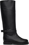 Epingler Black Belted Angt Long Tall Boots In Black
