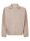 Epl Long-sleeved Cotton Sweatshirt In Neutral