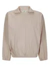 Epl Long-sleeved Cotton Sweatshirt In Neutral