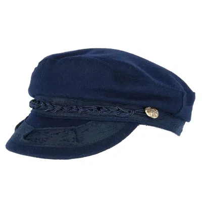 Epoch Hats Company Men's Greek Fisherman Hat With Braided Band In Blue