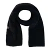 Epoch Hats Company Women's Knit Sherpa Lined Winter Scarf In Black