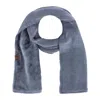 Epoch Hats Company Women's Knit Sherpa Lined Winter Scarf In Grey