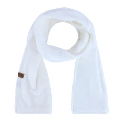 Epoch Hats Company Women's Knit Sherpa Lined Winter Scarf In White