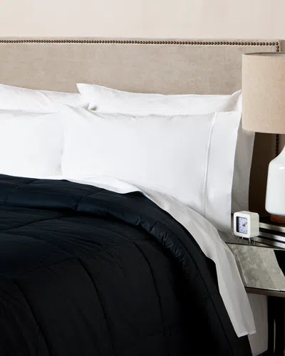 Epoch Home Medium Weight Cotton Black Comforter In Beige