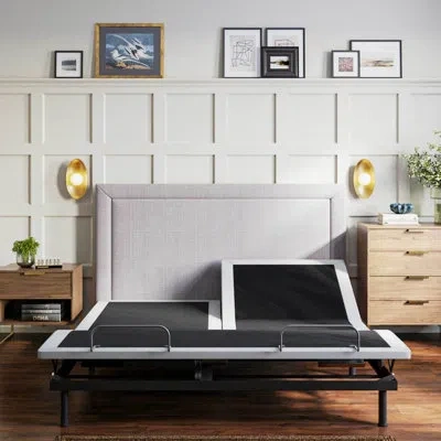 Epoch Split Top Adjustable Bed Base With Effortless Head And Foot Position Adjustment For Enhanced Comfort
