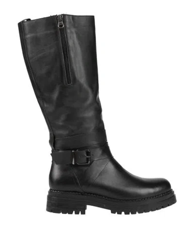 Epoche' Xi Woman Boot Black Size 8 Leather