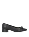 Epoche' Xi Woman Pumps Black Size 8 Leather